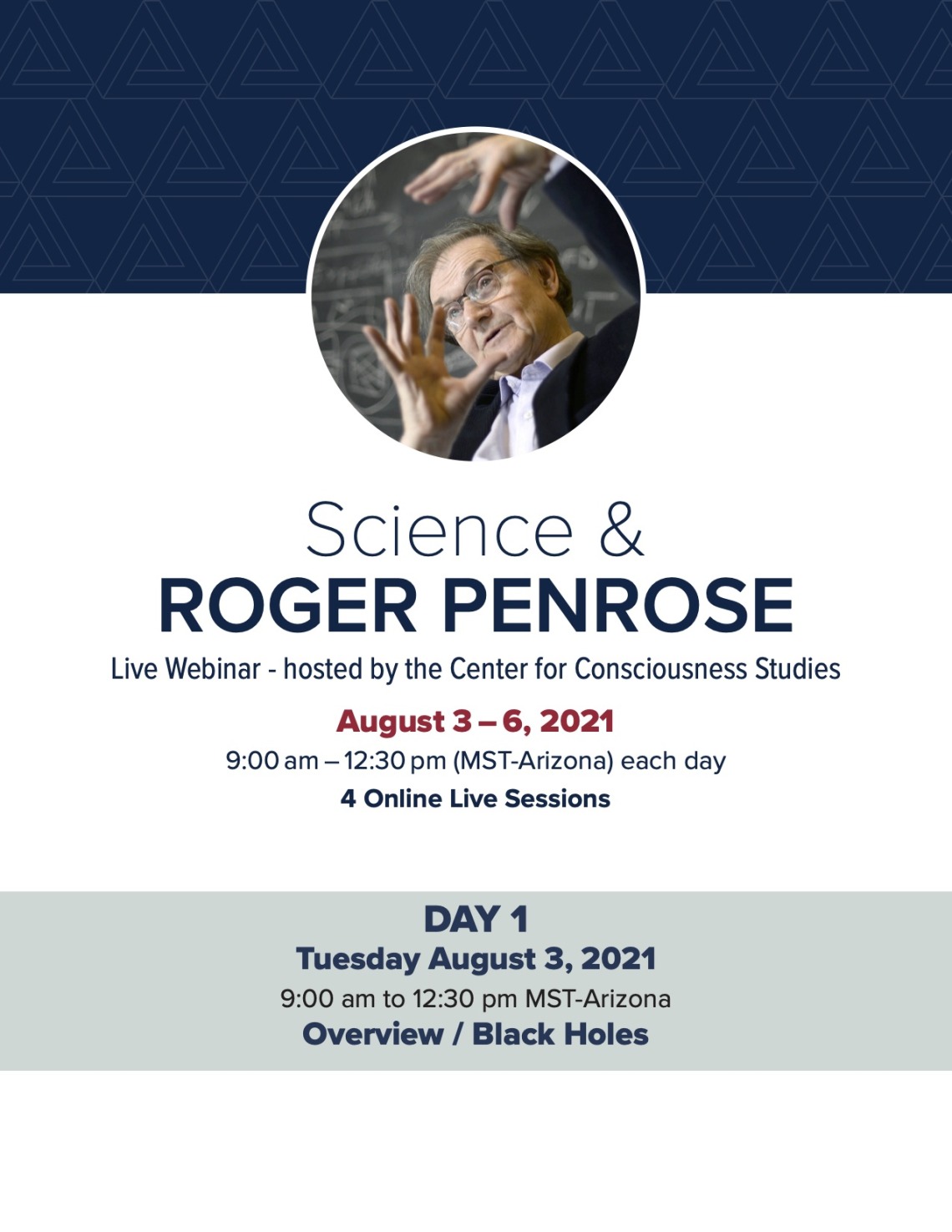 Webinar Roger Penrose 2021